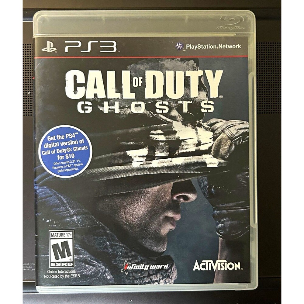 PlayStation 3 Call of Duty: Ghosts Activision Multiplayer NTSC-U/C 2013